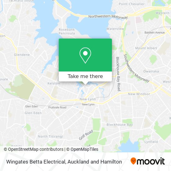 Wingates Betta Electrical map