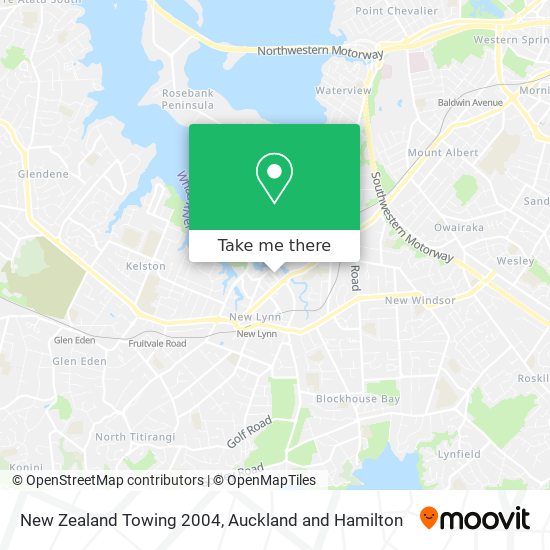 New Zealand Towing 2004地图