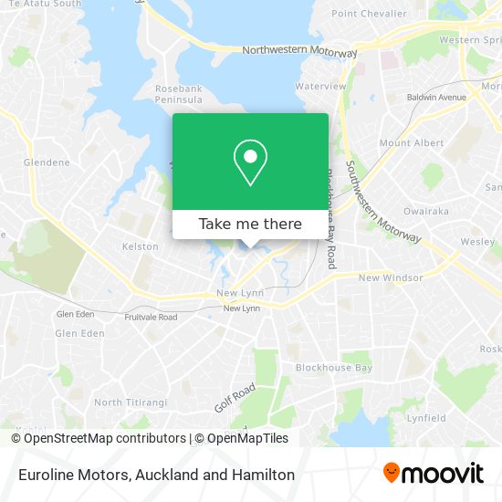 Euroline Motors map