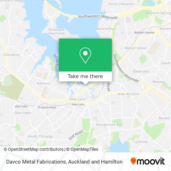 Davco Metal Fabrications map