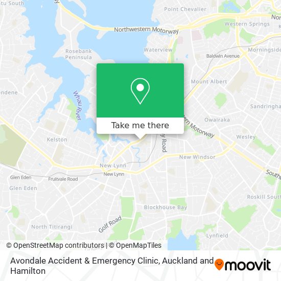 Avondale Accident & Emergency Clinic地图