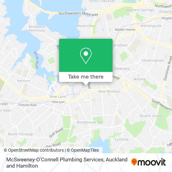 McSweeney-O'Connell Plumbing Services map