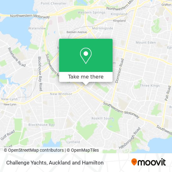 Challenge Yachts map