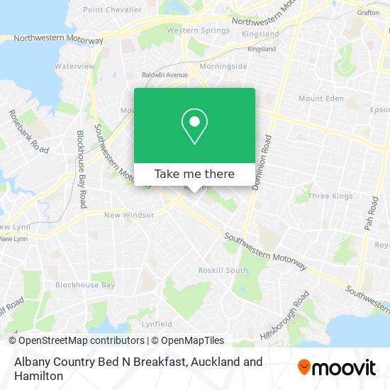 Albany Country Bed N Breakfast地图