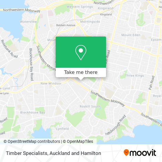 Timber Specialists map