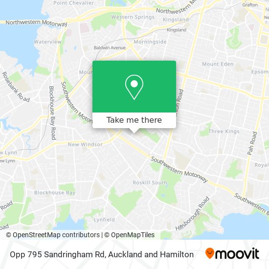 Opp 795 Sandringham Rd地图