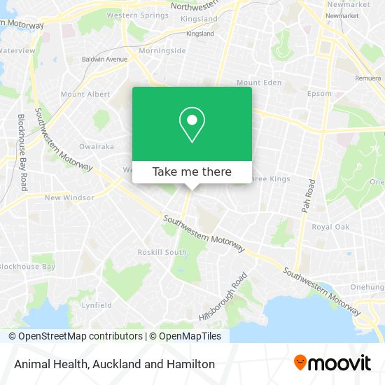 Animal Health map