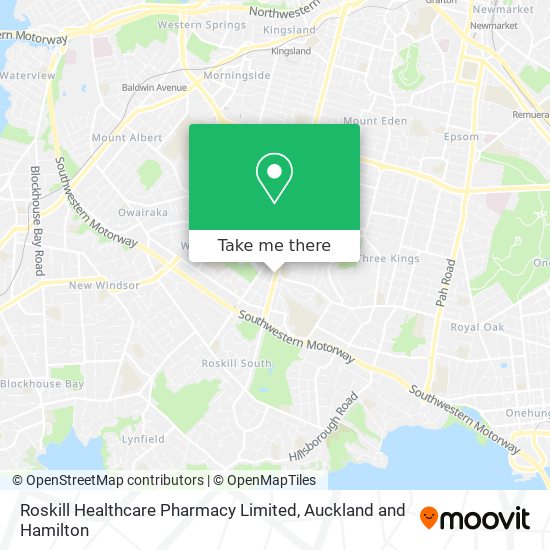 Roskill Healthcare Pharmacy Limited map