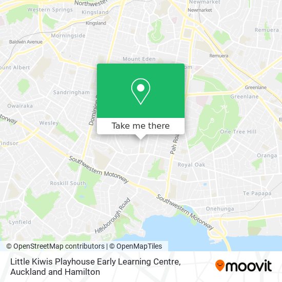 Little Kiwis Playhouse Early Learning Centre map