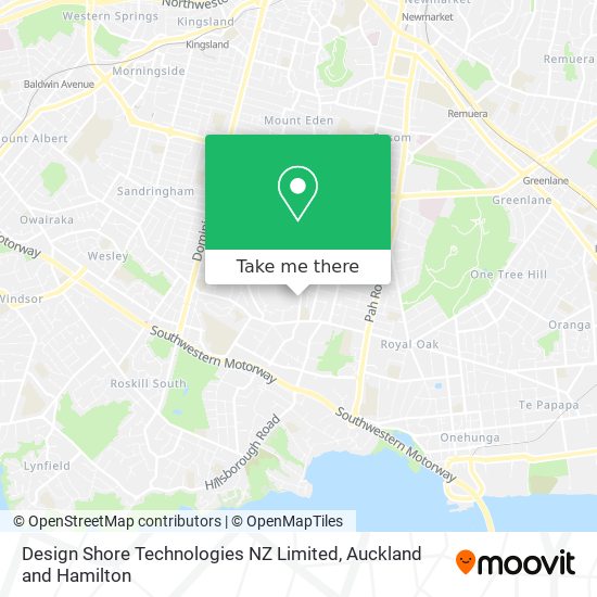 Design Shore Technologies NZ Limited map