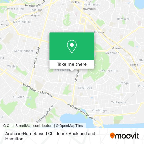 Aroha in-Homebased Childcare map