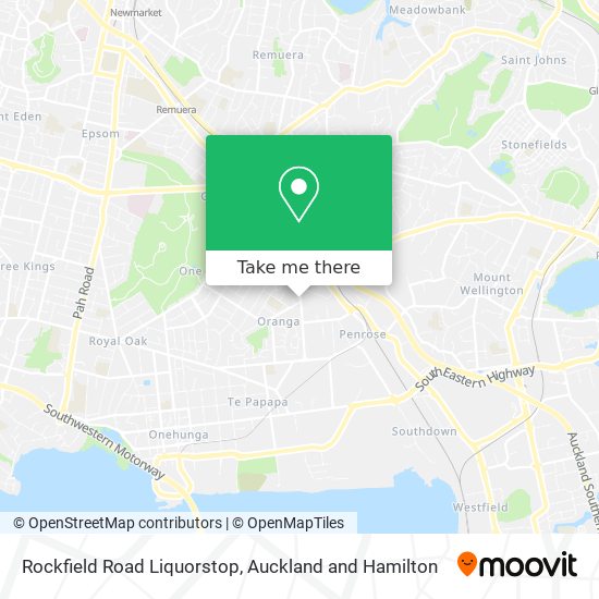 Rockfield Road Liquorstop map