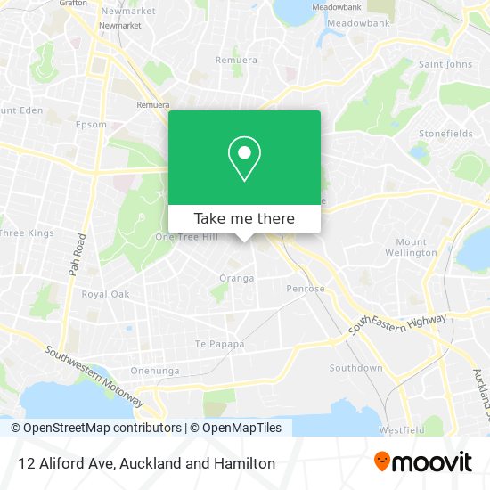 12 Aliford Ave map