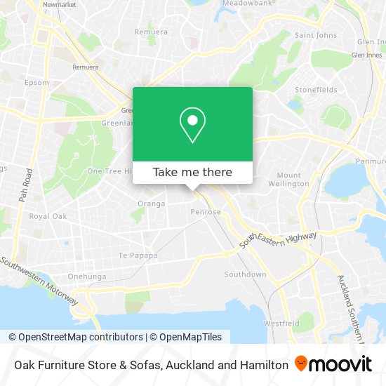 Oak Furniture Store & Sofas地图