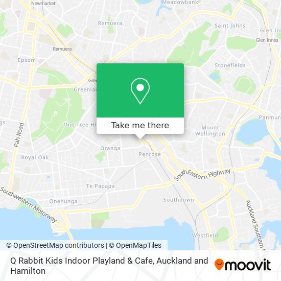 Q Rabbit Kids Indoor Playland & Cafe地图