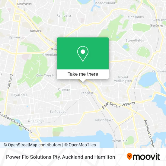 Power Flo Solutions Pty map