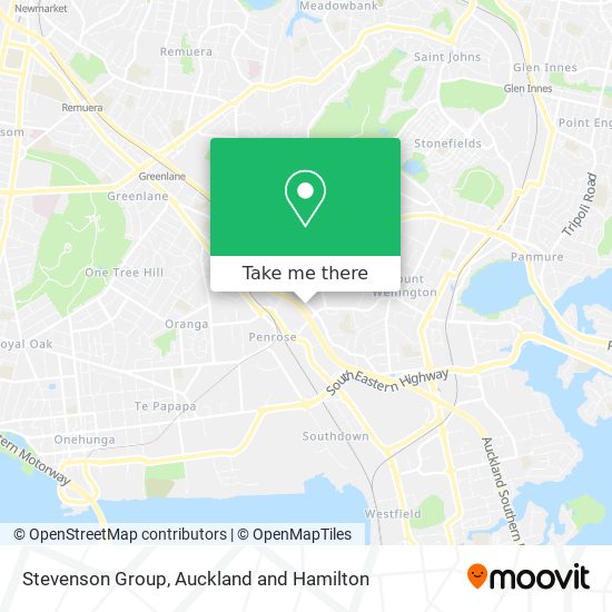 Stevenson Group map