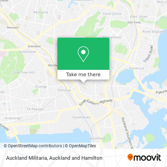 Auckland Militaria地图