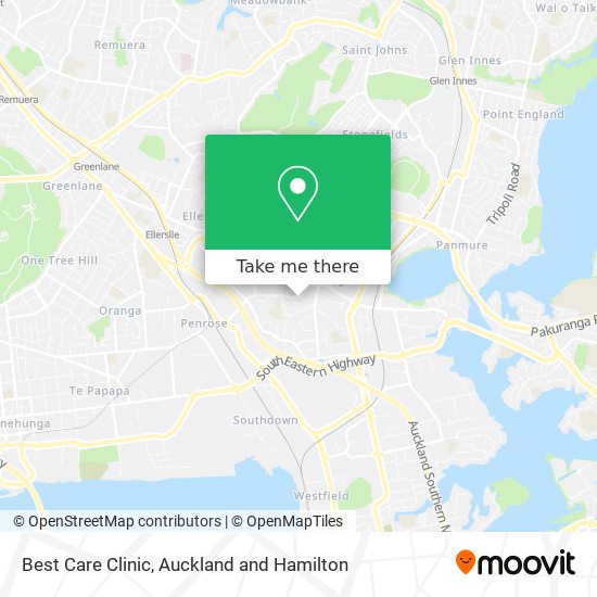 Best Care Clinic map