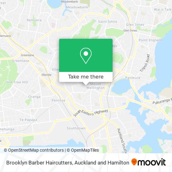 Brooklyn Barber Haircutters map