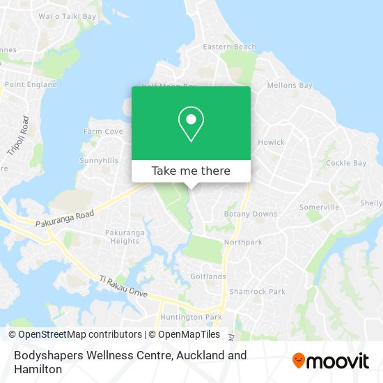 Bodyshapers Wellness Centre map