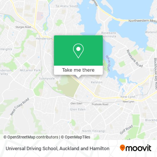 Universal Driving School map