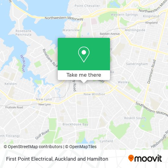 First Point Electrical map