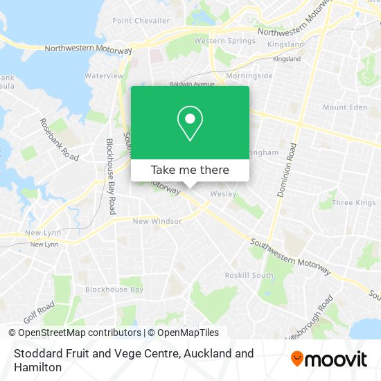 Stoddard Fruit and Vege Centre map