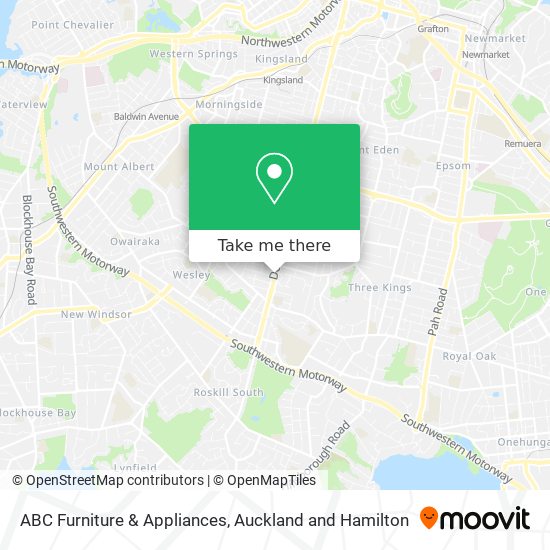 ABC Furniture & Appliances map