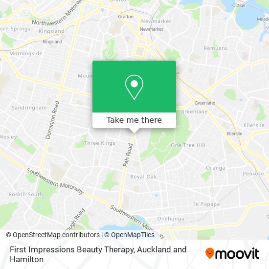 First Impressions Beauty Therapy map