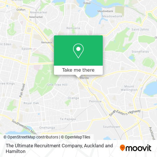 The Ultimate Recruitment Company map