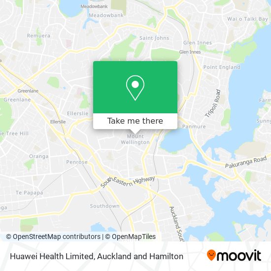 Huawei Health Limited map