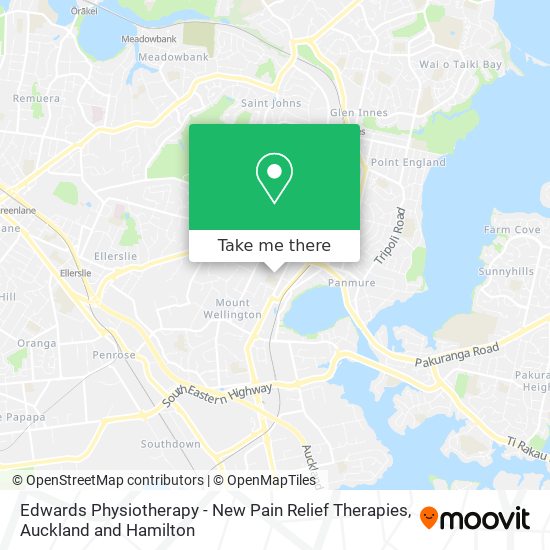 Edwards Physiotherapy - New Pain Relief Therapies map
