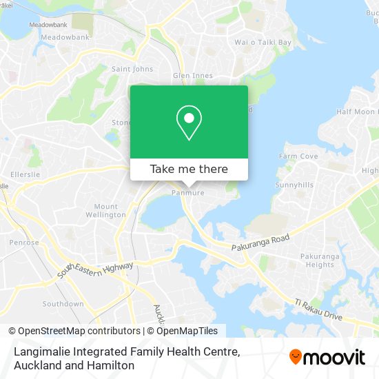 Langimalie Integrated Family Health Centre map
