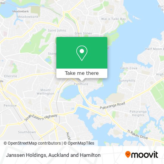 Janssen Holdings map
