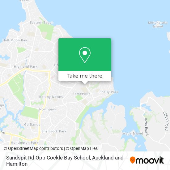 Sandspit Rd Opp Cockle Bay School地图