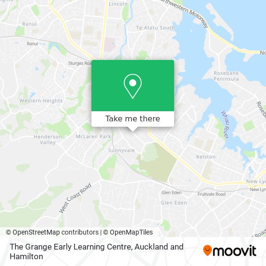 The Grange Early Learning Centre map