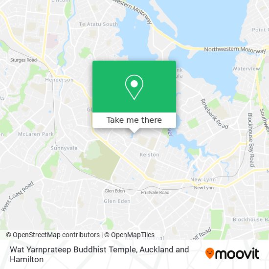 Wat Yarnprateep Buddhist Temple map