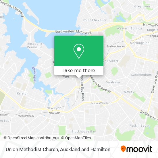 Union Methodist Church map