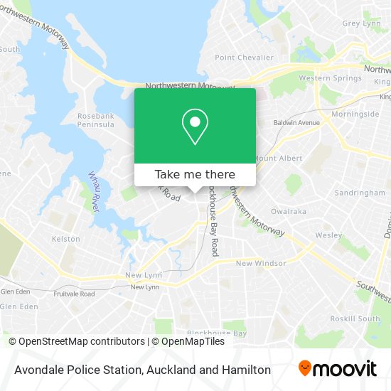 Avondale Police Station map