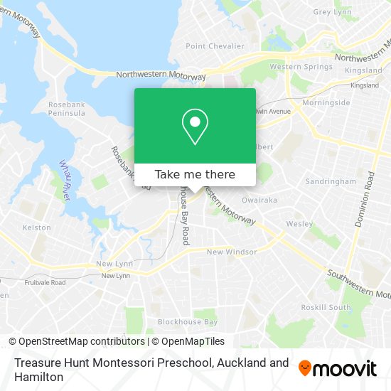 Treasure Hunt Montessori Preschool map