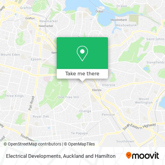 Electrical Developments map