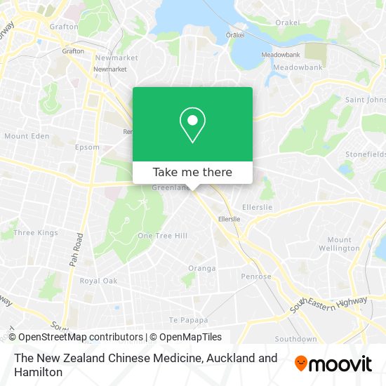 The New Zealand Chinese Medicine map