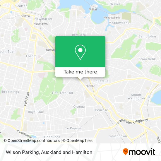 Wilson Parking map