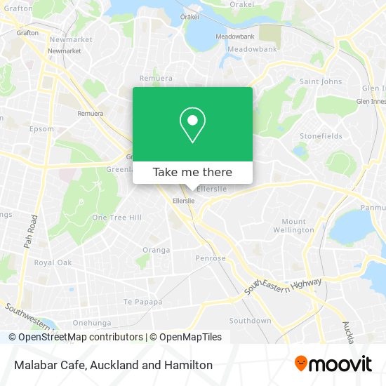 Malabar Cafe map
