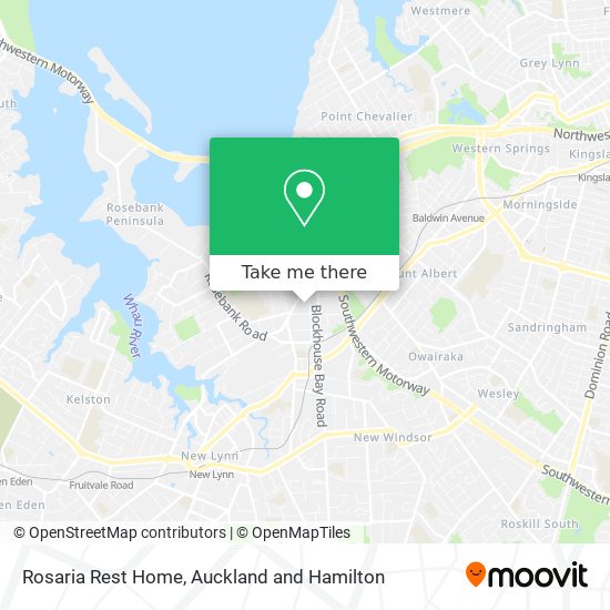 Rosaria Rest Home map