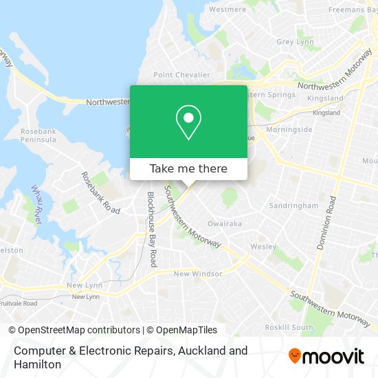 Computer & Electronic Repairs map