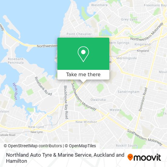 Northland Auto Tyre & Marine Service map