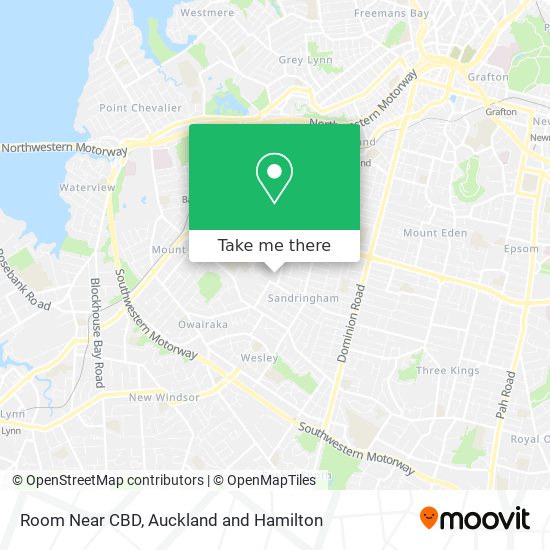 Room Near CBD map