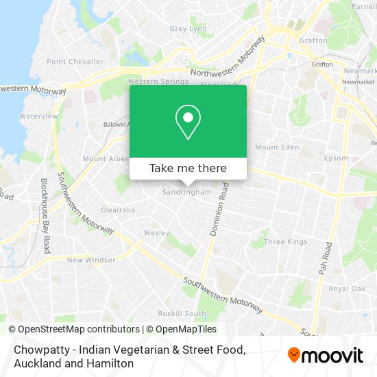 Chowpatty - Indian Vegetarian & Street Food map